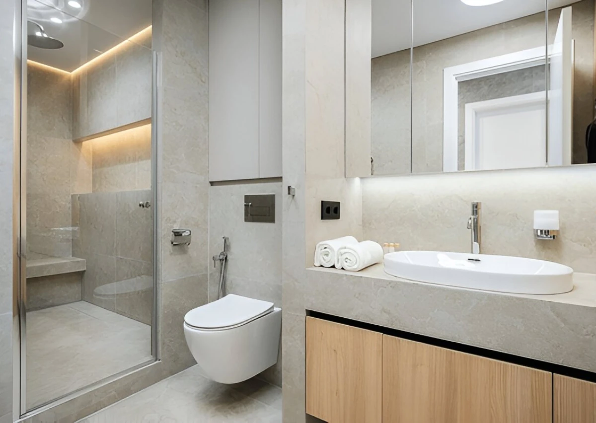 Réfection complète de salle de bain à Saint-Sauveur